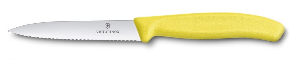 Victorinox 6.7736.l8 Swissclassic 10cm Tırtıklı Soyma Bıçağı