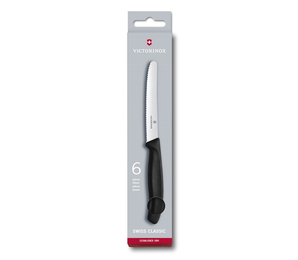 Victorinox 6.7833.6 Swissclassic 6lı Domates - Masa Bıçağı (blisterli)