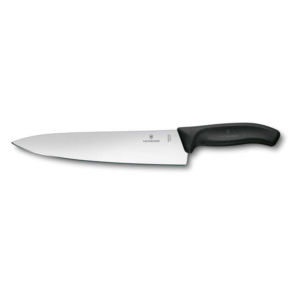 Victorinox 6.8003.25G 25cm Siyah Doğrama Bıçağı, Hediye Kutulu