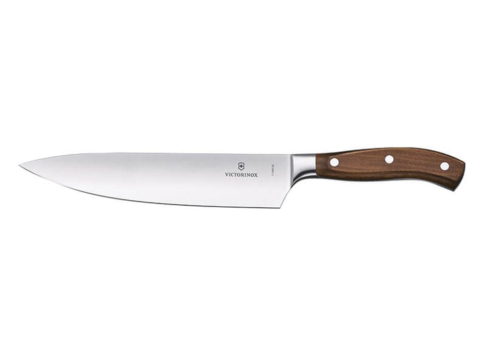 Victorinox 7.7400.22G Dövme Çelik Akağaç 22 cm Doğrama Bıçağı