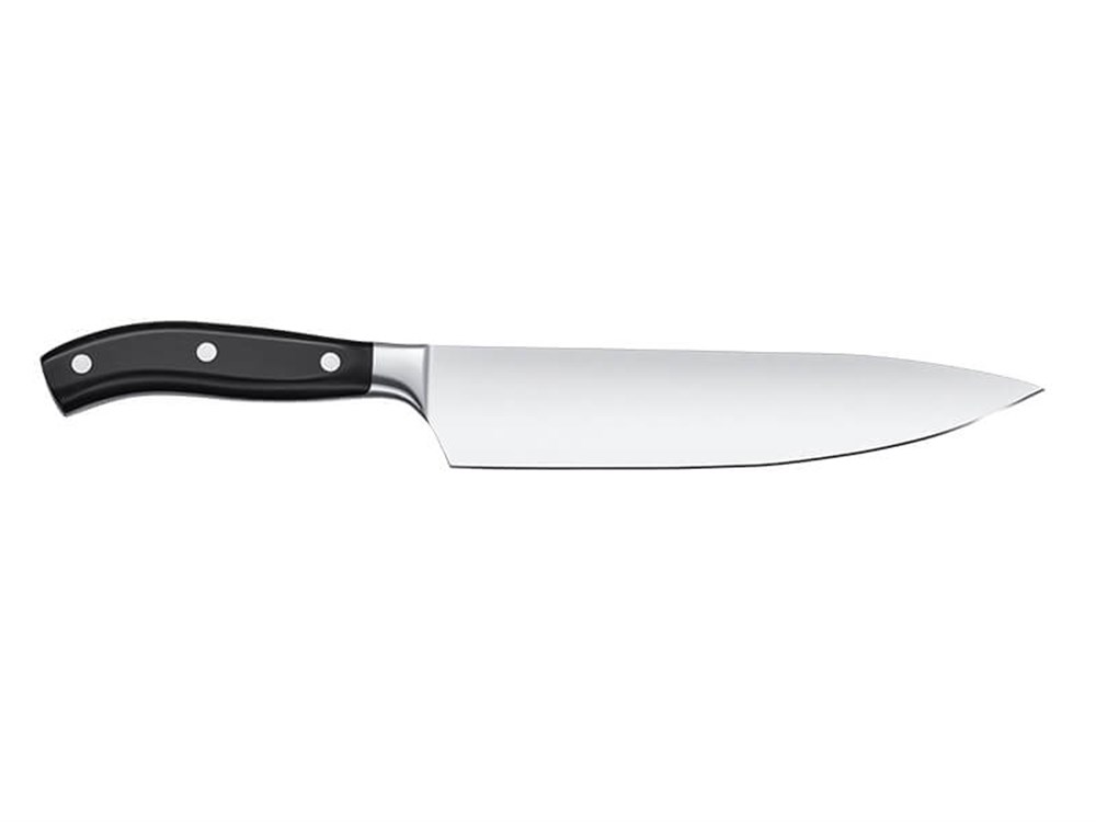 Victorinox 7.7403.22G Dövme Çelik Siyah 22 cm Doğrama Bıçağı