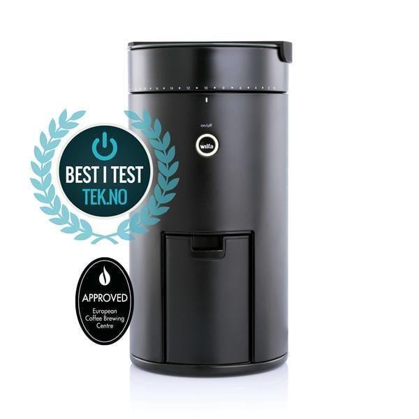 Wilfa - Uniform+ 58mm Flat Dişli Tartılı Kahve Öğütücü - Siyah - WSFBS-200B