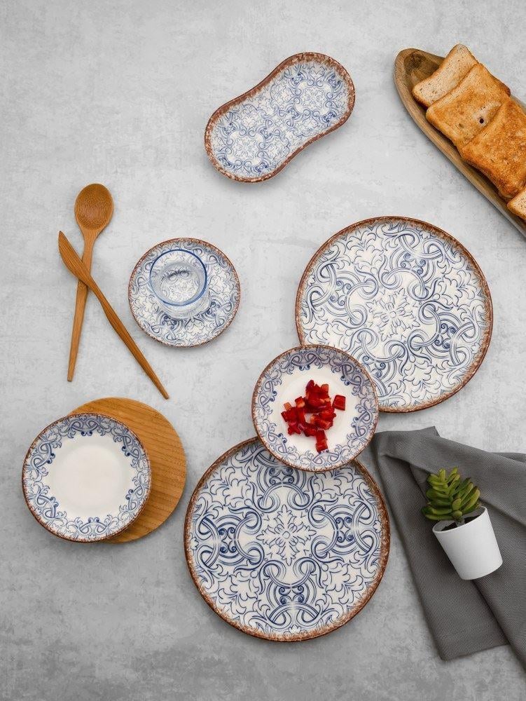 Noble life Bianca 26 Parça Porselen Kahvaltı Takımı