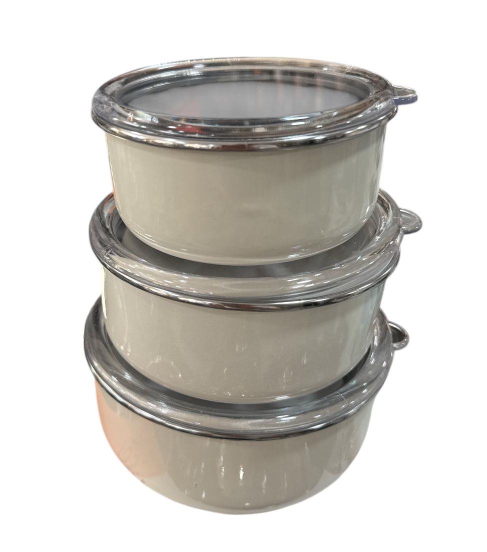 NBL EMAYE FİLDİŞİ 3'LÜ SAKLAMA KABI