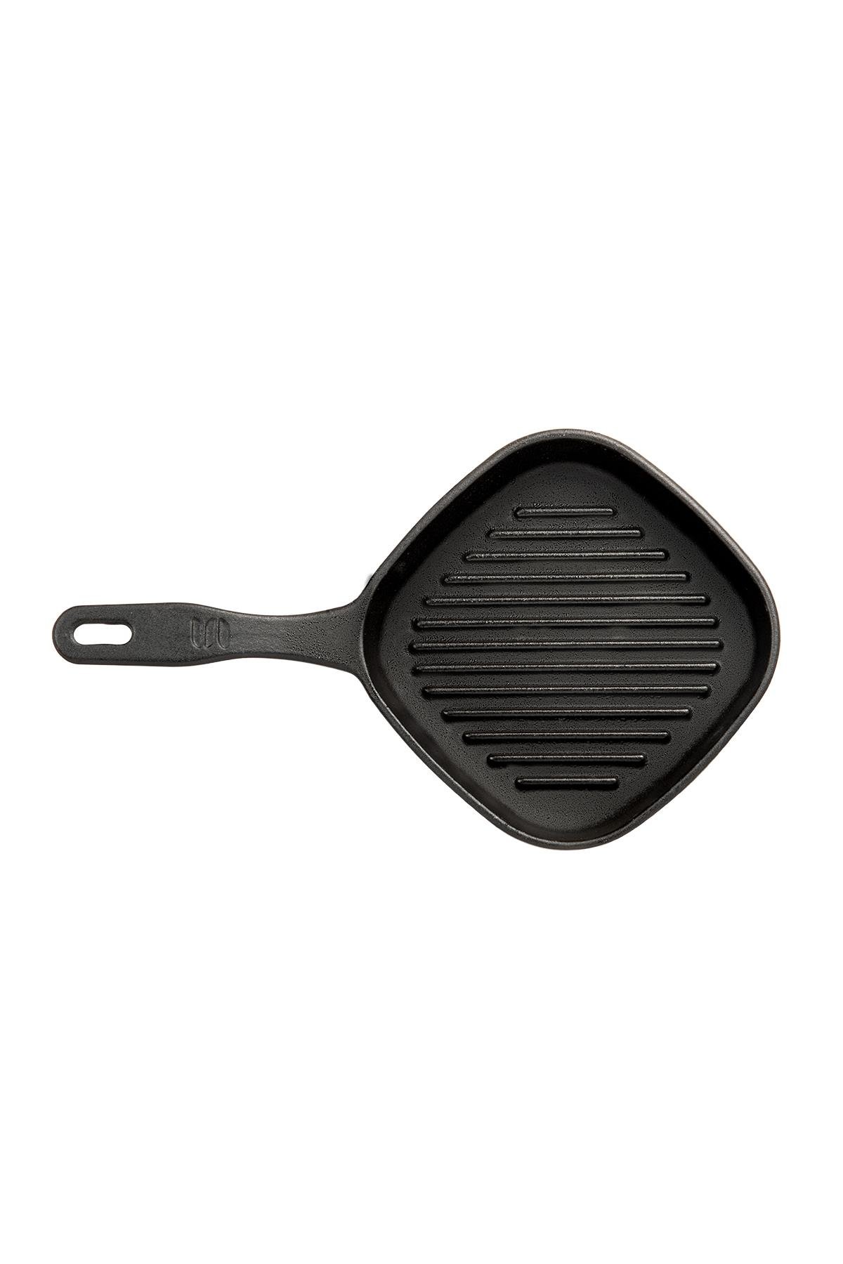 Sürel 16 cm Mini Kare Tava Mat Siyah