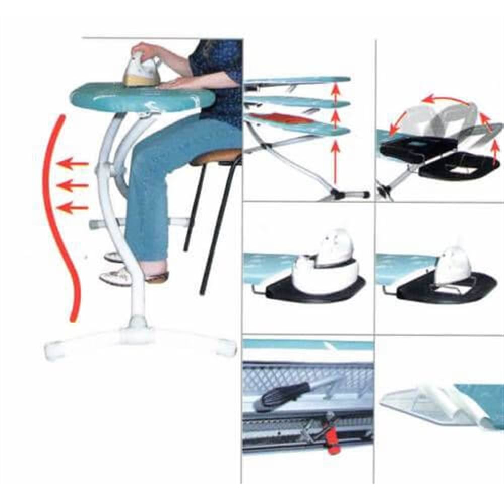 Gazzella 900 S Squad Standart Ütü Masası