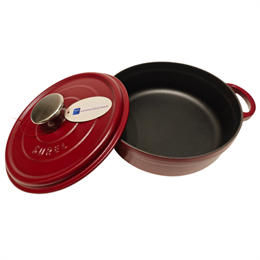 Sürel 24 cm Yuvarlak Tencere Saten Bordo