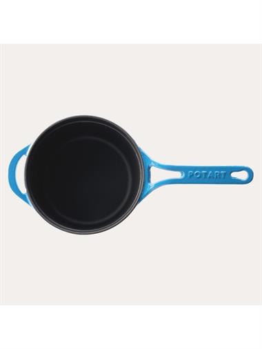 Pot Art, Sos Tenceresi, 18 Cm, Parlak Mavi