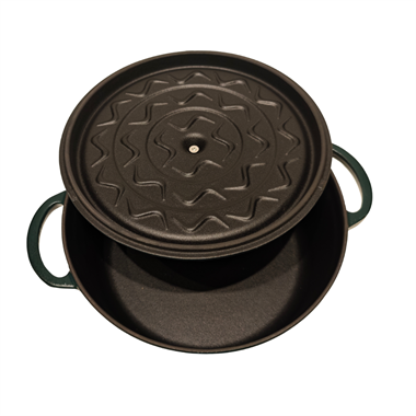 Sürel 24 cm Yuvarlak Tencere Saten Yeşil