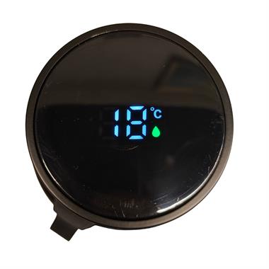 Porfex Sıcaklı Göstergeli  Siyah Termos 1lt.