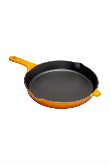 Sürel 27 cm Yuvarlak Düz Tava Degrade Turuncu