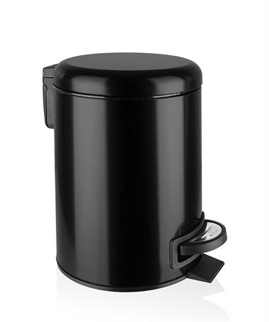 Noble life 2li Banyo Seti 3 LT Kova+Wc Fırça Siyah