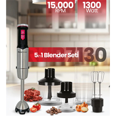 Relux RHB7130 Blender Set (5in 1) 1300 Watt