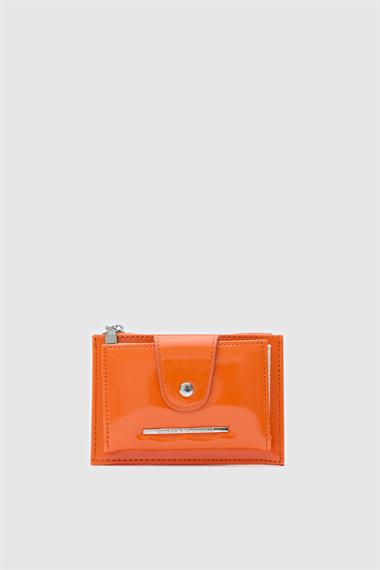 OLLBAG Lula Turuncu Rugan Bayan Kartlık