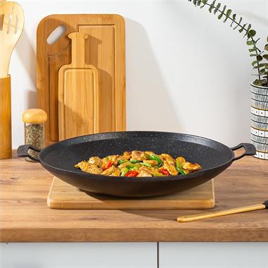 PORFEX ÇİFT YÖNLÜ SAÇ KAVURMA VE GÖZLEME TAVASI 34CM