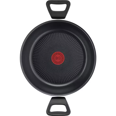 TEFAL Titanyum 2X XL Difüzyon Tabanlı Kapaklı Sahan - 24 cm