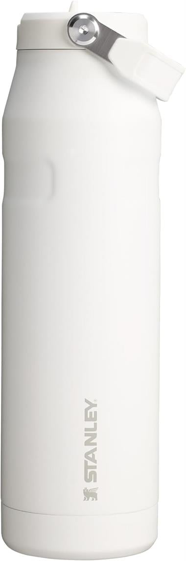 Stanley The IceFlow Flip Straw 2.0 Pipetli Termos Bardak 1,06 LT Buz Beyaz