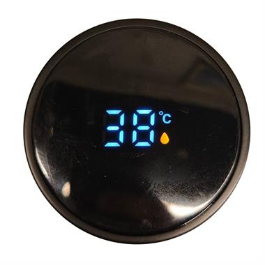 Porfex Sıcaklı Göstergeli  Siyah Termos 1lt.