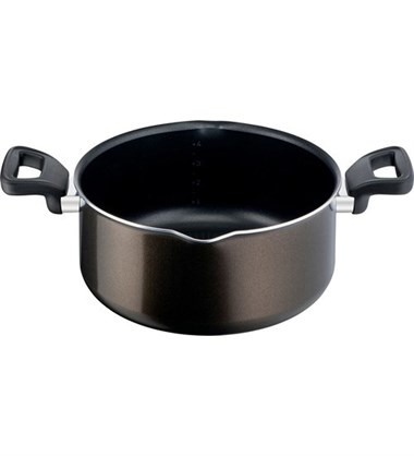 TEFAL Titanyum 1X XL Difüzyon Tabanlı Derin Tencere - 24 cm