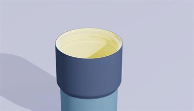 Asobu, COFFEE EXPRESS BARDAK, 355ml, PASTEL BLUE