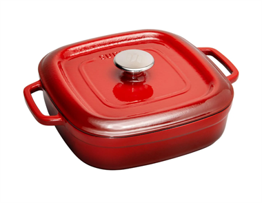 Sürel 26 cm Kare Sığ Tencere Degrade Kırmızı