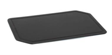 Sürel 20*30 cm Dikdörtgen Düz Et Pleyt Mat Siyah