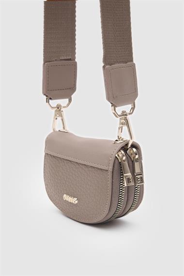 OLLBAG Jefece Vizon Renk Naturel Desen Çanta Cüzdan