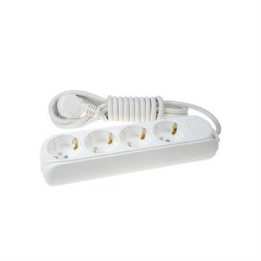 Almera 4lü Topraklı Priz 3 Mt.