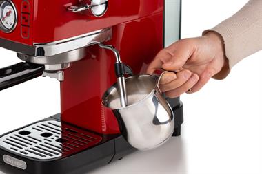 Ariete Moderna Slim Espresso Kahve Makinesi Kırmızı 1381/33