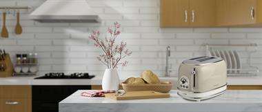 Ariete Vintage Ekmek Kızartma Makinesi 2 Dilim Bej