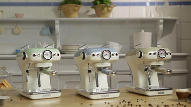 Ariete Vintage Espresso Kahve Makinesi Mavi 1389/15