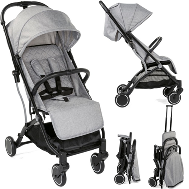 Chicco Trolley Me Bebek Arabası Light Grey