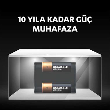 Duracell 2CR5/DL245 6V Lıthıum Pil 1li