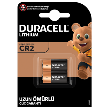 Duracell Cr2  3V Lithium Pil 2li