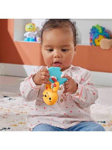 Fisher Price Eğlenceli Dostlar Çıngıraklı Dişlik - Su Samuru HJW11-HKD69