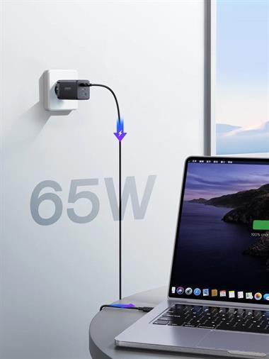 JOYROOM JR-TCG01 65W 2C1A FAST CHARGER+100W C TO C CABLE