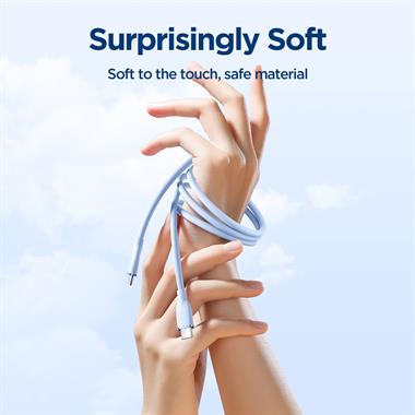 JOYROOM SA29-CC5 100W TYPE C-TYPE C 1.2M-BLUE