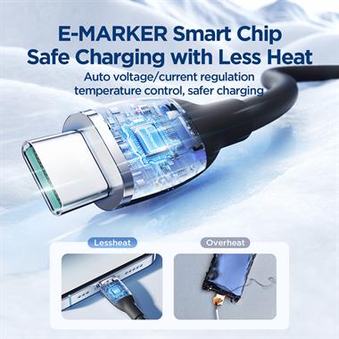 JOYROOM SA29-CC5 100W TYPE C-TYPE C 2M-BLACK