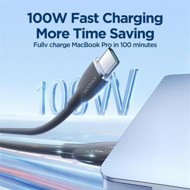 JOYROOM SA29-CC5 100W TYPE C-TYPE C 2M-BLACK