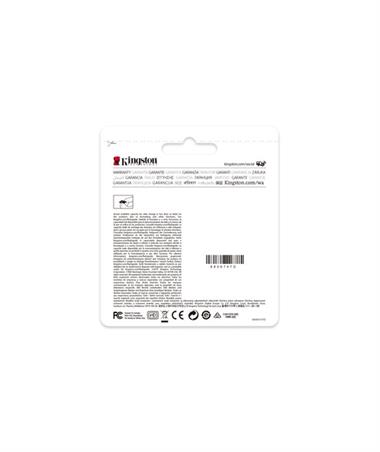 Kingston 128GB microSDHC Endurance 95R/45W C10 A1 UHS-I Card Only