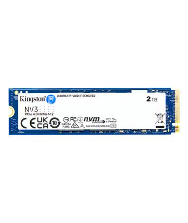 Kingston 2000GB NV3 M.2 2280 PCIe 4.0 NVMe SSD