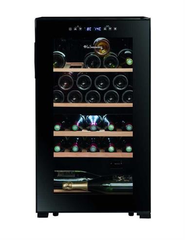 La Sommeliere Service Solo Şarap Dolabı, 32 Şişe Kapasiteli SLS32DZBL