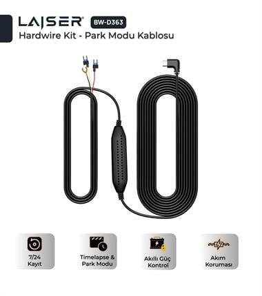Laiser BW-D363 Hardwire Kit - Park Modu Kablosu - Type-C