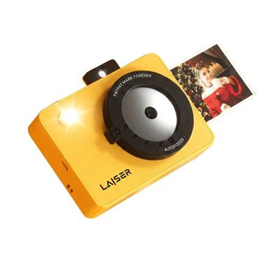 Laiser Z5s İnstant Kamera ve Fotoğraf Yazıcısı - Şipşak Fotoğraf Makinesi - Sarı