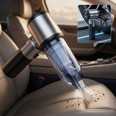 Laiser VT-130 17.000Pa 4 In 1 Pompa Özellikli Yedek Bataryalı Araç İçi süpürge