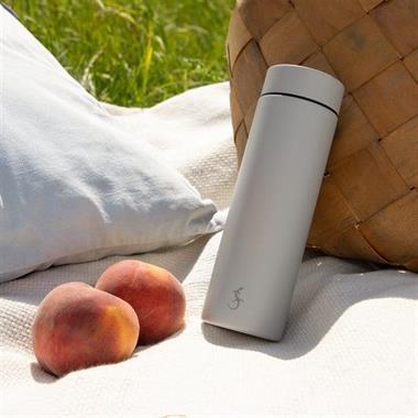 Lurch - Mini Termos 300 ml Granit Gri, Paslanmaz Çelik - Çift Cidarlı, Sızdırmaz - 270972