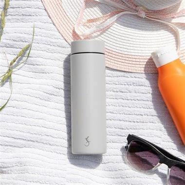 Lurch - Mini Termos 300 ml Granit Gri, Paslanmaz Çelik - Çift Cidarlı, Sızdırmaz - 270972