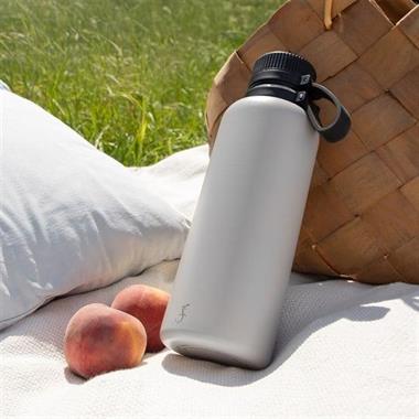 Lurch - “Outdoor” 1 L Granit Gri, Paslanmaz Çelik Termos - Çift Cidarlı, Sızdırmaz - 270982