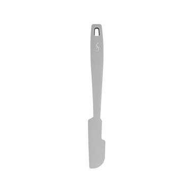Lurch - Platin Silikon Mini Hamur Kazıyıcı 26 cm Açık Gri - Yanmaz, Yapışmaz, Bükülmez, Çizmez, Tat ve Koku Bırakmaz - 240005