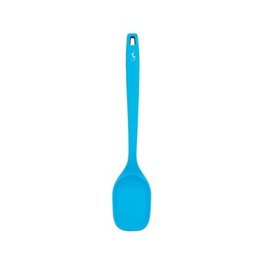Lurch - Platin Silikon Servis Kaşığı 33,5 cm Mavi - Yanmaz, Yapışmaz, Bükülmez, Çizmez, Tat ve Koku Bırakmaz - 240114